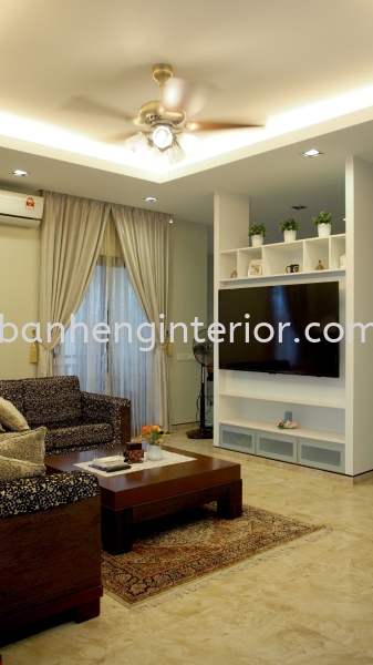 TV console design Others Johor Bahru (JB), Johor, Skudai Service, Renovation, Construction | Ban Heng Interior Design Sdn Bhd