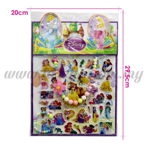 Sticker with Necklace - Disney (SK-GDH-DS)