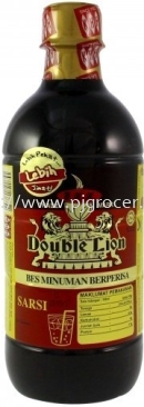 KHH Double Lion Bes Minuman Berperisa Sarsi 495ml