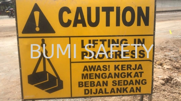 Caution Sign Safety Signage Selangor, Kuala Lumpur (KL), Puchong, Malaysia Supplier, Suppliers, Supply, Supplies | Bumi Nilam Safety Sdn Bhd