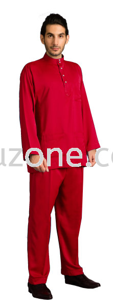 BM03 (Ready Stock) RED Baju Melayu Clearance Stocks Ulu Tiram, Malaysia, Kuala Lumpur (KL), Selangor Manufacturer, Supplier, Supply, Supplies | Hern Loong Perniagaan Sdn. Bhd.