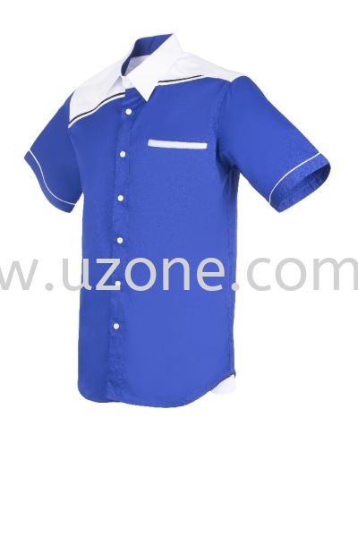 FC3801 (Ready Stock) Royal Blue / White / Black FC380 Male Corporate Uniform Ulu Tiram, Malaysia, Kuala Lumpur (KL), Selangor Manufacturer, Supplier, Supply, Supplies | Hern Loong Perniagaan Sdn. Bhd.