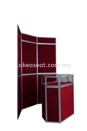 Smart Folding Display Panel with Showcase