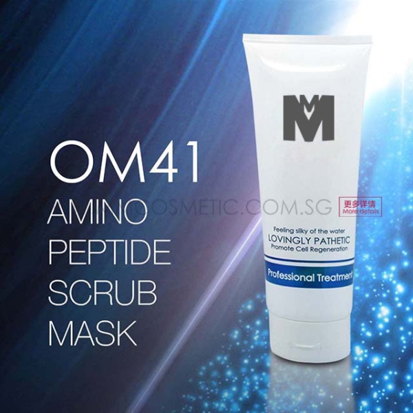 OM41 Amino Peptide Scrub Mask SENSITIVE & CALMING SERIES ODM / OEM Malaysia, Johor Bahru (JB), Singapore Manufacturer, OEM, ODM | MM BIOTECHNOLOGY SDN BHD