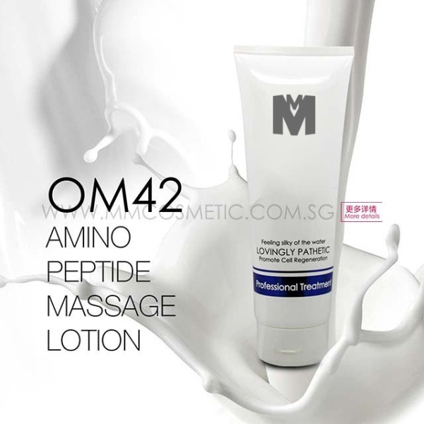 OM42 Amino Peptide Massage Lotion SLIMMING & SOOTHING SERIES ODM / OEM Malaysia, Johor Bahru (JB), Singapore Manufacturer, OEM, ODM | MM BIOTECHNOLOGY SDN BHD