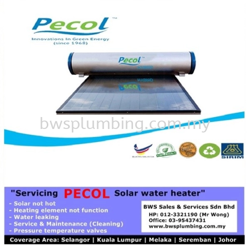 Promotion - PECOL Solar Water Heater Malaysia