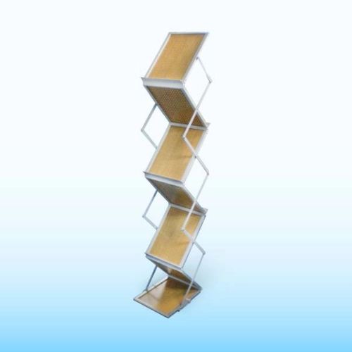 Wood Plate Brochure Stand-SBW