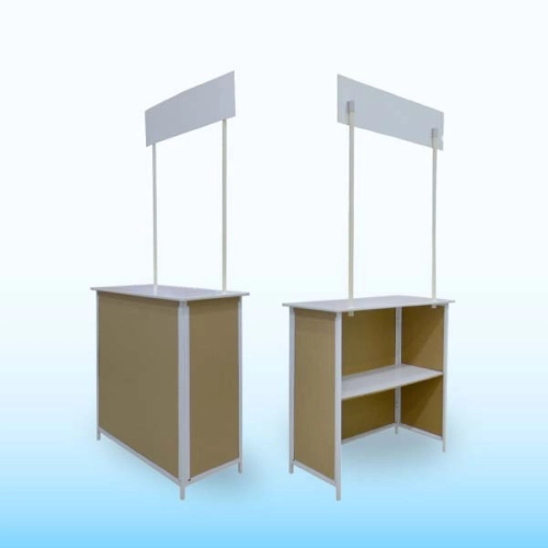 Promotion Counter or Sampling Booth Series-Iron Sampling Booth-TSB3