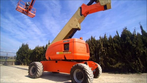 Boomlift JLG 800AJ Boom Lift Rental Malaysia, Johor, Singapore, Selangor, Kuala Lumpur (KL), Penang Rental, Supplier | Schmetterling Rental Sdn Bhd