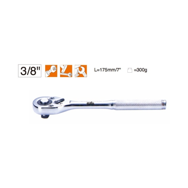 MK-TOL-3120NQ QUICK RELEASE RATCHET HANDLE Individual Hand Sockets, Accessories and Socket Sets Malaysia, Johor Bahru (JB), Ulu Tiram Supplier, Suppliers, Supply, Supplies | Mr. Mark Tools (M) Sdn. Bhd.