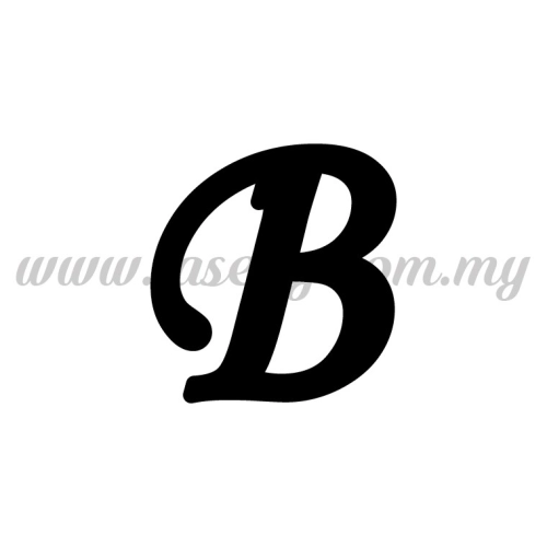 Sticker Alphabet B - Regular (SK-AALP5-B)