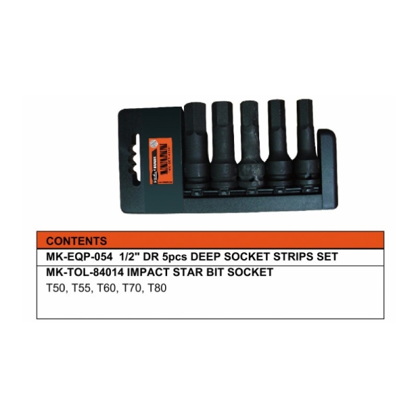 MK-SET-BIT008 05 PCS BIT SOCKET SET (84014) Individual Impact Sockets, Accessories and Socket Sets Malaysia, Johor Bahru (JB), Ulu Tiram Supplier, Suppliers, Supply, Supplies | Mr. Mark Tools (M) Sdn. Bhd.