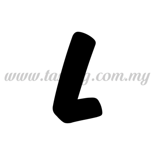 Sticker Alphabet L - Bold (SK-AALP6-L)