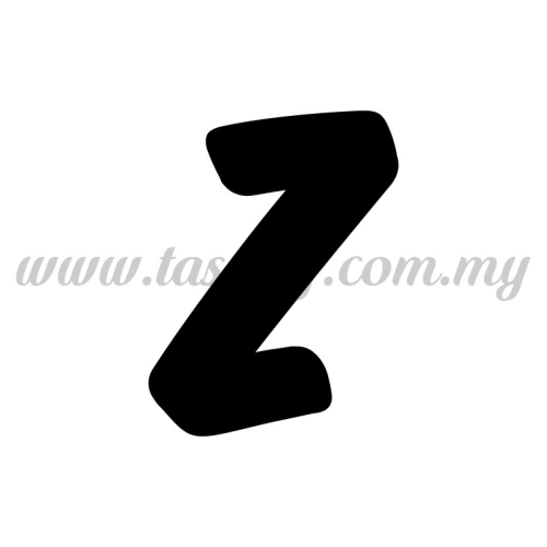 Sticker Alphabet Z - Bold (SK-AALP6-Z)