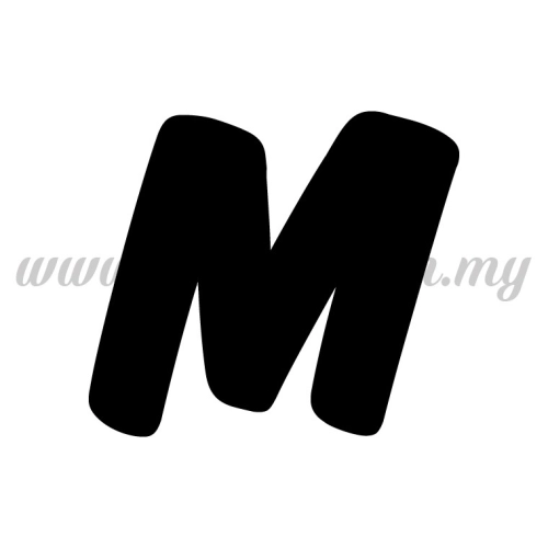 Sticker Alphabet M - Bold (SK-AALP6-M)