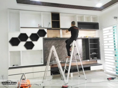 TV Cabinet Installation Process