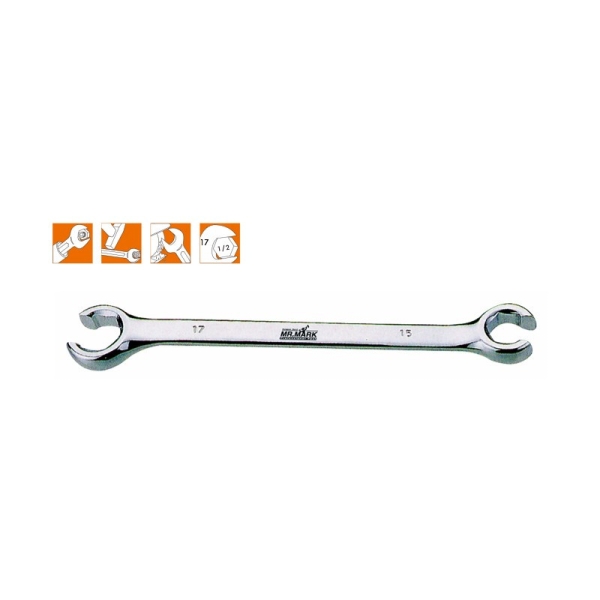 MK-TOL-1105M FLARE NUT WRENCH Wrenches and Wrench Sets Malaysia, Johor Bahru (JB), Ulu Tiram Supplier, Suppliers, Supply, Supplies | Mr. Mark Tools (M) Sdn. Bhd.