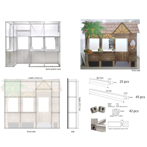 Portable Backdrop Multi Rack (PMR)