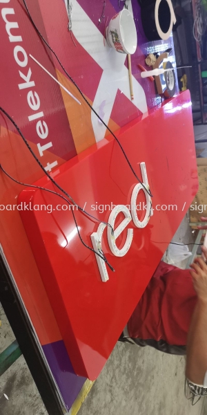 Red one Network Sdn Bhd 3D Led Channel Signage Double siad in kajang Kuala Lumpur  3D CHANNEL LED SIGNAGE Klang, Malaysia Supplier, Supply, Manufacturer | Great Sign Advertising (M) Sdn Bhd