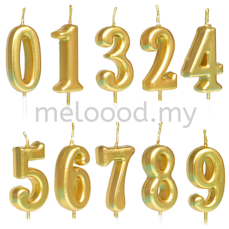 Gold Color Number Candle 0 9 Number Candle Candle Party Supplies Kuala Lumpur Kl Malaysia Selangor Kepong Petaling Jaya Pj Supplier Rental Manufacturer Wholesaler Melody Party Supply Sdn Bhd Melody Costume Gallery