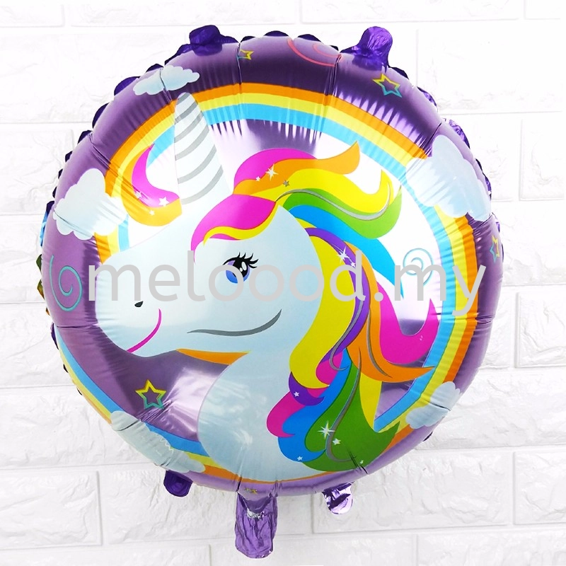 Foil18“ Unicorn Pupplre