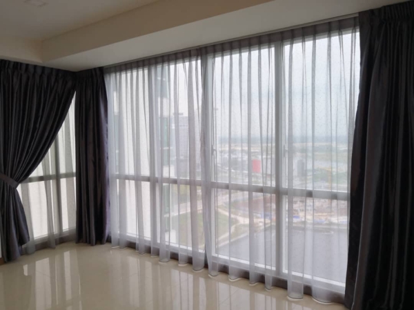  Puteri Cove Condo Day & Night Curtain    Supplier, Suppliers, Supplies, Supply | Kim Curtain Design Sdn Bhd