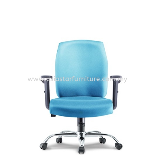 HALEY LOW BACK EXECUTIVE CHAIR | LEATHER OFFICE CHAIR BALAKONG SELANGOR