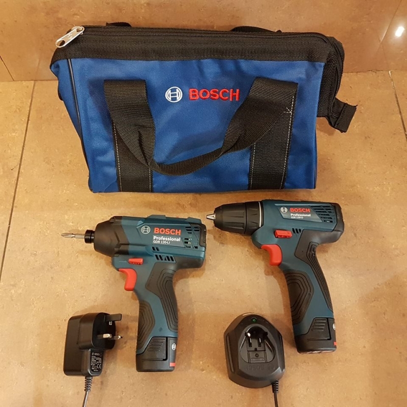 Buy Bosch Combo Gsr120 Li Gdr120 Li 12v Cordless Impact Drill