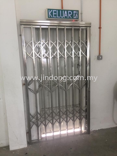  Mould Steel Collapsible Door  Johor Bahru (JB), Malaysia, Ulu Tiram Supplier, Suppliers, Supply, Supplies | Jin Dong Steel Works & Invisible Grille