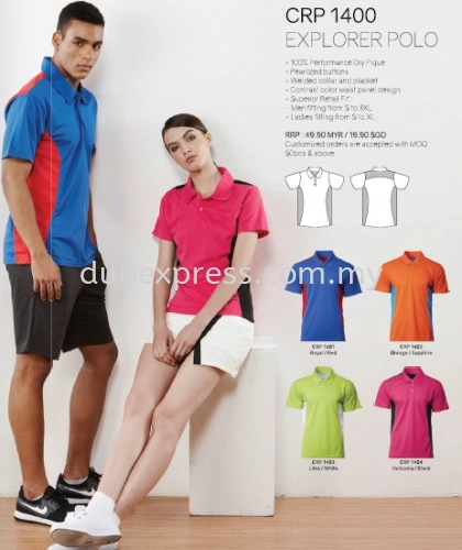 Cross Runner CRP 1400 Polo T Shirt