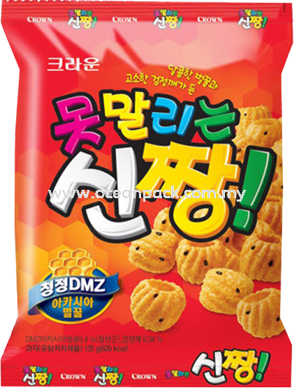 #MOMALI SHINCHON (CROWN) Korean Snacks Snack Food Selangor, Malaysia, Kuala Lumpur (KL), Rawang Supplier, Suppliers, Supply, Supplies | Ocean Packaging Sdn Bhd