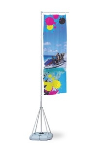 Telescopic 5 Meter Flag (SFT5) Beach Flag Banner Malaysia, Selangor, Kuala Lumpur (KL), Subang Jaya Manufacturer, Supplier, Supply, Supplies | A Top Station Enterprise (M) Sdn Bhd