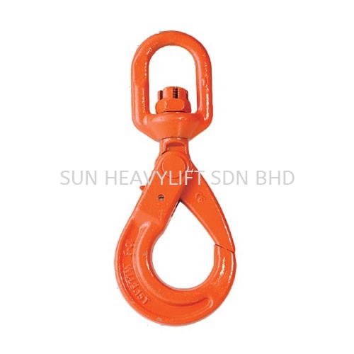 Swivel Self Locking Safety Hook Hook Lifting Accessories Malaysia, Johor Bahru (JB), Masai Services | SUN HEAVYLIFT SDN BHD