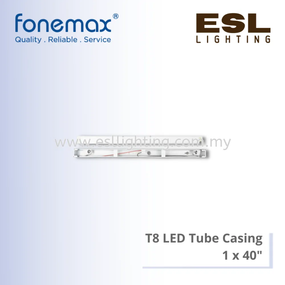 FONEMAX T8 LED Tube Casing 1 x 40"