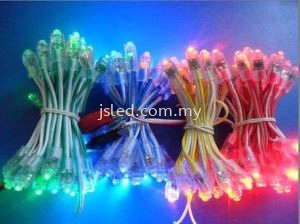 LED Pixel Single Color 9mm (Bullet LED)