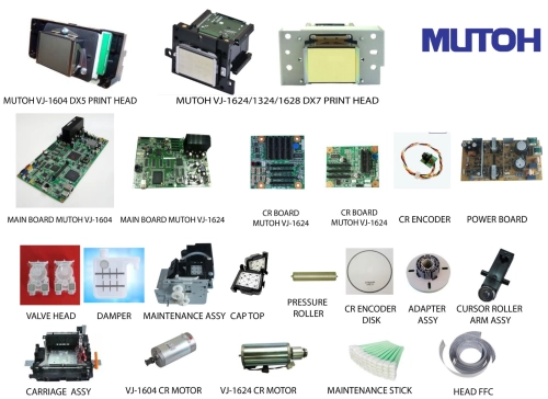 MUTOH INKJET PRINTER SPARE PARTS