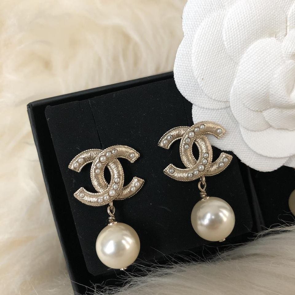 Carnelian, Onyx & Pearl Drop Earrings | Vintouch Jewels