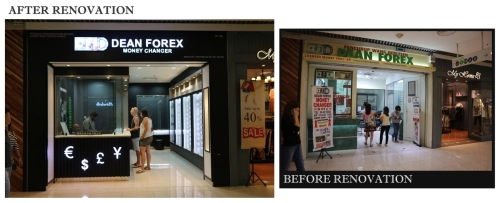 Dean Forex Money Changer at Queensbay Mall