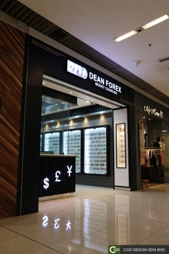 Dean Forex Money Changer at Queensbay Mall