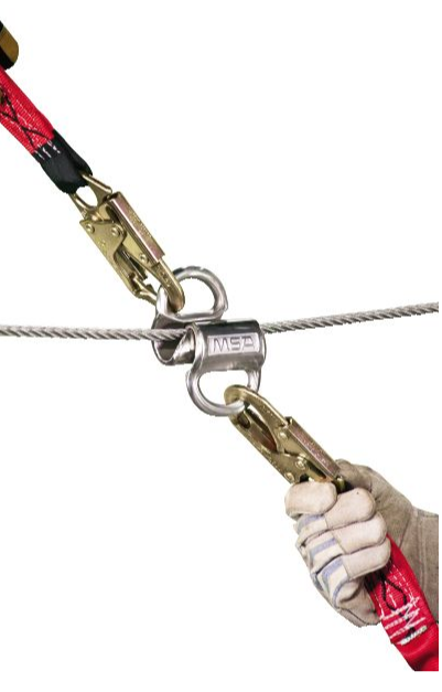 Work at Height Fall Protection Bypass Lanyard