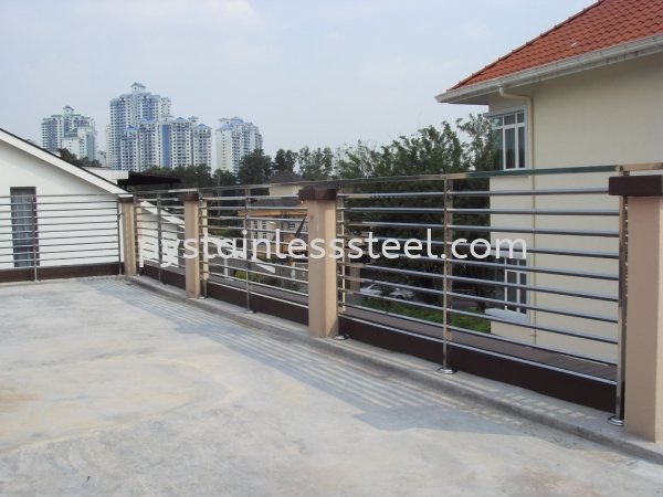 Stainless Steel Balcony Handrail Stainless Steel Balcony Handrail  Selangor, Kajang, Kuala Lumpur (KL), Malaysia Contractor, Supplier, Supply | P&Y Stainless Steel Sdn Bhd