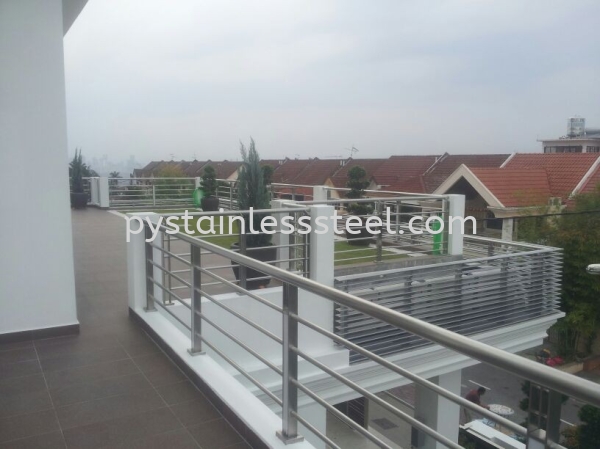 Stainless Steel Balcony Handrail Stainless Steel Balcony Handrail  Selangor, Kajang, Kuala Lumpur (KL), Malaysia Contractor, Supplier, Supply | P&Y Stainless Steel Sdn Bhd