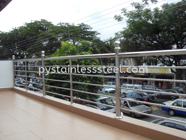 Stainless Steel Balcony Handrail Stainless Steel Balcony Handrail  Selangor, Kajang, Kuala Lumpur (KL), Malaysia Contractor, Supplier, Supply | P&Y Stainless Steel Sdn Bhd