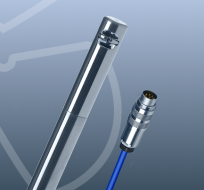 PROBE ZS16 ... ZG1/ZG2 - DIAMETER 16 MM - FOR SMALL PIPE DIAMETERS - WITH CONNECTION CABLE