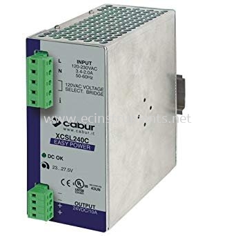 XCSL240C (24V, 10A Power Supply) Single Phase Power Supply CABUR Johor Bahru (JB), Malaysia, Singapore, Perak Supplier, Suppliers, Supply, Supplies | EC Instruments & Engineering Sdn Bhd