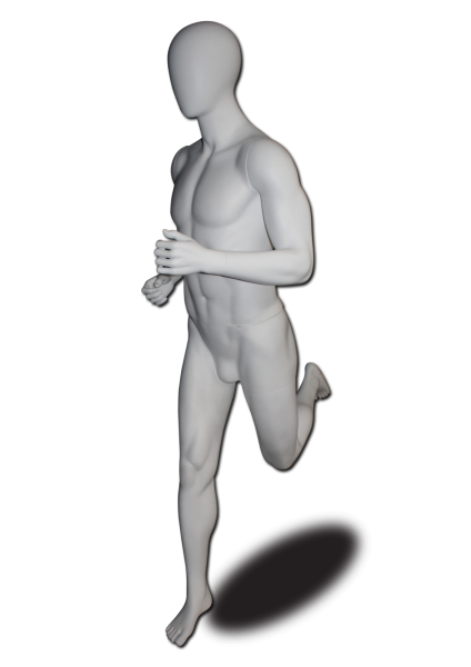 461006WH - MALE SPORT/M (EGG FACE) MATTE WHITE (YU653) Sport Mannequin MANNEQUINS Malaysia, Johor Bahru (JB), Kuala Lumpur (KL), Selangor, Melaka, Perak, Pahang, Singapore Supplier, Manufacturer, Supply, Supplies | Nikorex Display Products (M) Sdn Bhd