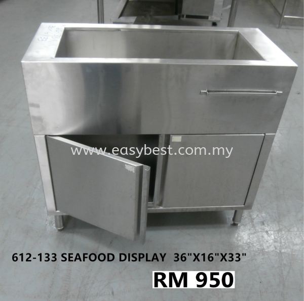 USED : 612-133 SEAFOOD DISPLAY RM950 Used-Kitchen Equipments Seri Kembangan, Selangor, Kuala Lumpur (KL), Batu Caves, Malaysia Supplier, Supplies, Manufacturer, Design, Renovation | Easy Best Marketing Sdn Bhd