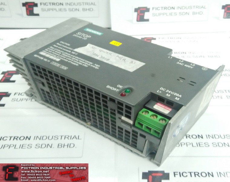 6EP1436-1SL11 6EP14361SL11 SIEMENS SITOP POWER 20 Power Supply PSU REPAIR MALAYSIA 1-YEAR WARRANTY