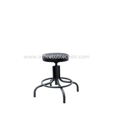 LOW PRODUCTION STOOL C/W EPOXY BLACK METAL BASE PS1-1