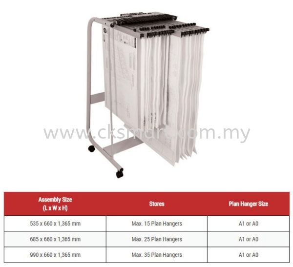 PLAN HANGER STAND (FRONT LOADING)  Office Equipment & Machinery Johor Bahru (JB), Malaysia, Pekan Nanas, Skudai Supplier, Suppliers, Supply, Supplies | CK Smart Trading